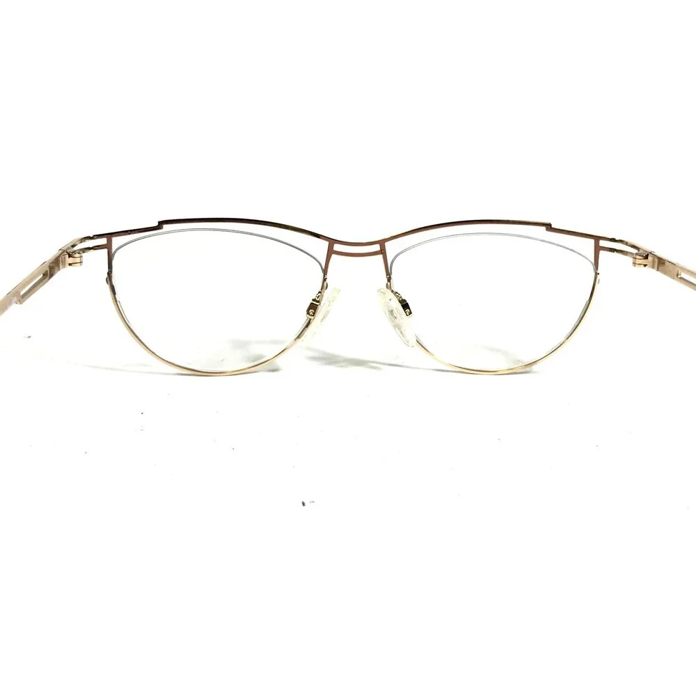 Cazal Eyeglasses Frames MOD 113 Col.776 Green Gold Round Full Rim 51-17-135